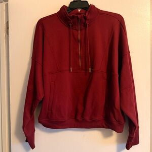 Avia Maroon Pullover Top